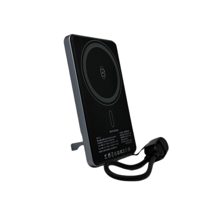 Повербанк F15 5000 mAh 20W (MagSafe) - графітовий