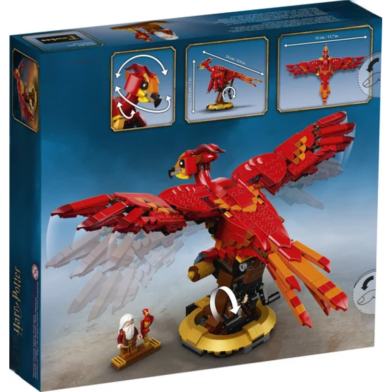Конструктор Harry Potter: Fawkes, Dumbledore’s Phoenix (76394)