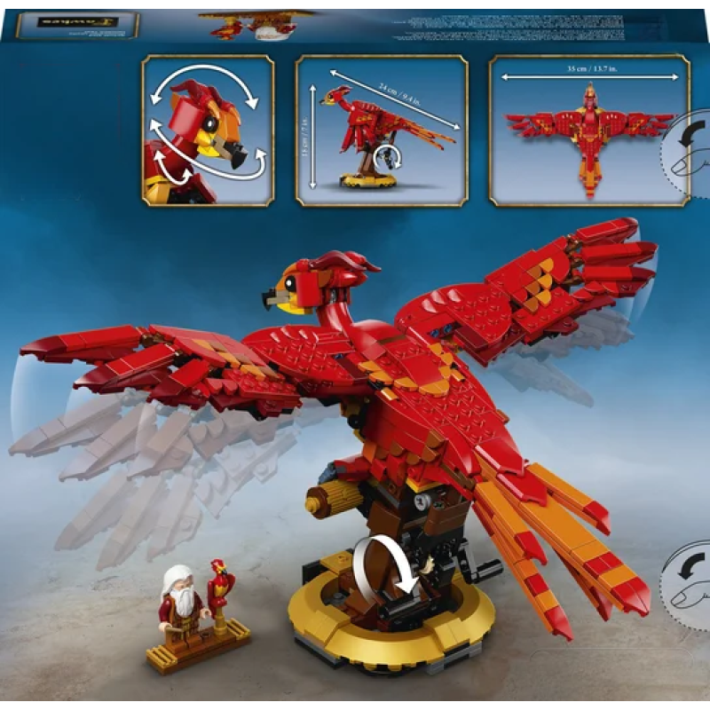 Конструктор Harry Potter: Fawkes, Dumbledore’s Phoenix (76394)