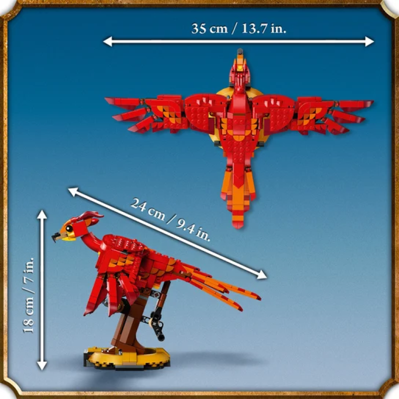 Конструктор Harry Potter: Fawkes, Dumbledore’s Phoenix (76394)