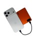 Повербанк 007 5000 mAh 20W з FTF-дисплеєм (MagSafe) - помаранчевий