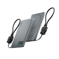 Повербанк 007 10000 mAh 20W з FTF-дисплеєм (MagSafe) - сірий