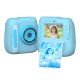 Дитячий цифровий фотоапарат DELANDA з миттєвим друком та записом відео - блакитний