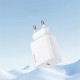 Мережевий зарядний пристрій USAMS-OYXLTZ01 Fast Charger Kit - Yi Series(CC226 PD20W Fast Charger (EU)+SJ711 60W Type-C To Type-C Cable) white (OYXLTZ01)