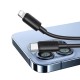 Кабель Usams SJ712 Type-C To Lightning 30W Fast Charging Data Cable black (SJ712USB01)