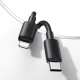 Кабель Usams SJ712 Type-C To Lightning 30W Fast Charging Data Cable black (SJ712USB01)
