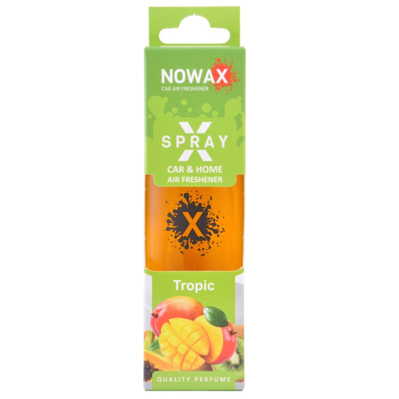 Ароматизатор Nowax X Spray Tropic в коробці