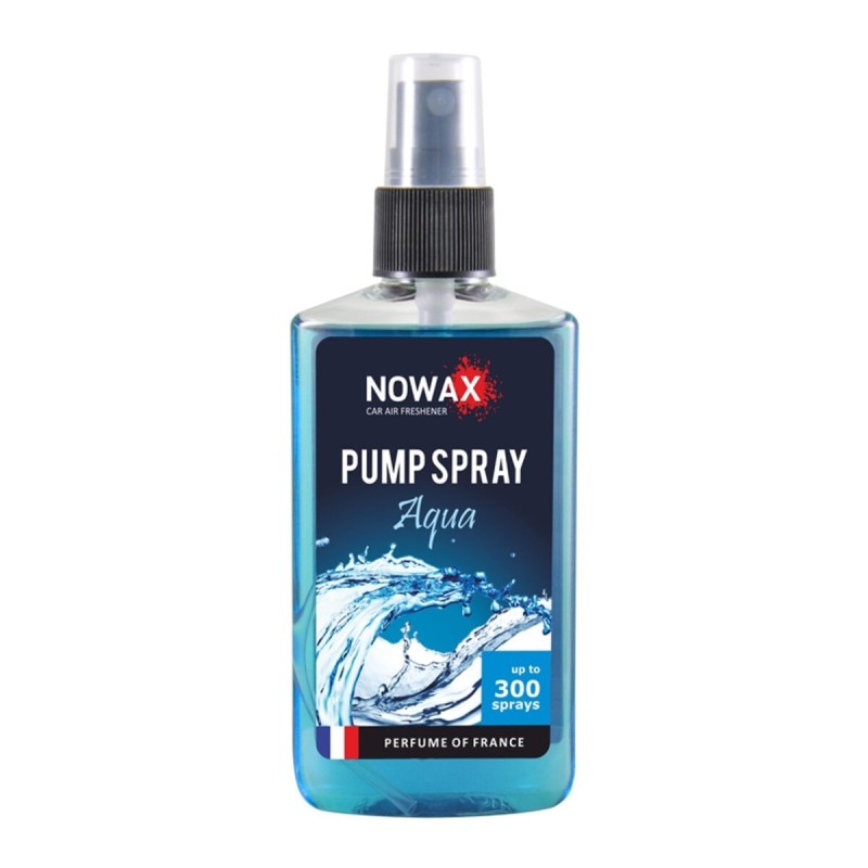 Ароматизатор Nowax Pump Spray Aqua, 75ml з розпилювачем
