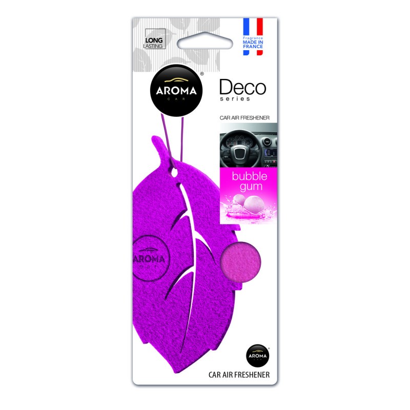 Ароматизатор Aroma Car Deco Leaf Bubble Gum сухий