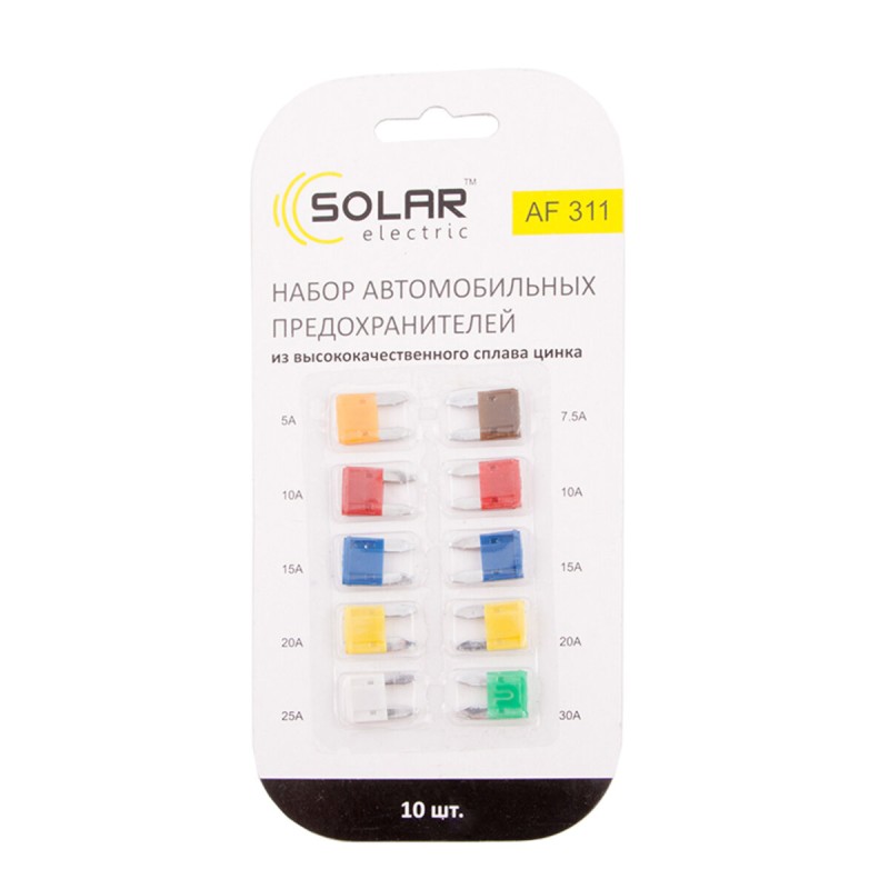 Набір запобіжників Solar AF311 