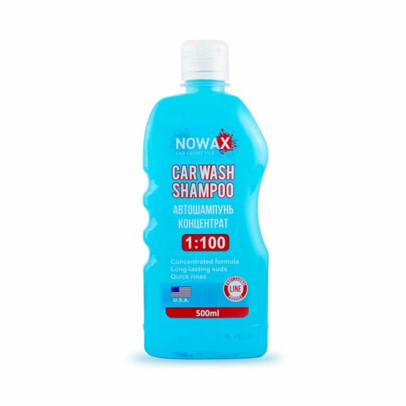 Автошампунь Nowax Car Wash Shampoo концентрат 1:100, 500мл
