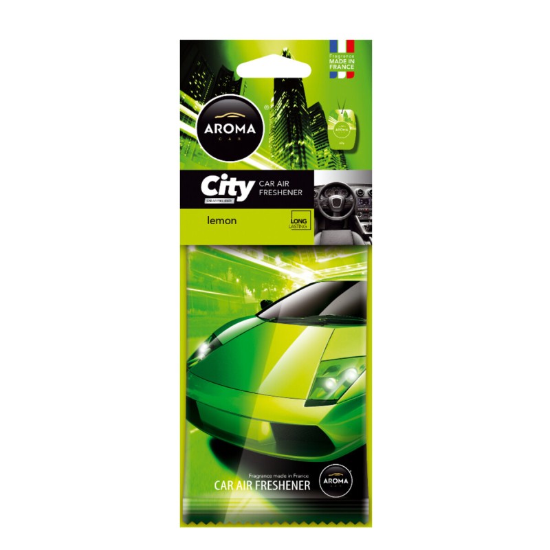 Ароматизатор Aroma Car City Card Lemon сухий