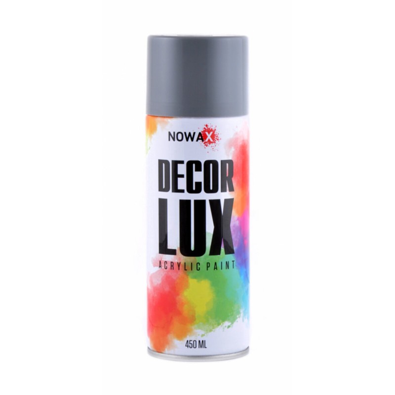 Фарба акрилова Nowax Spray 450мл темно-сірий (DEEP GREY/RAL7031)