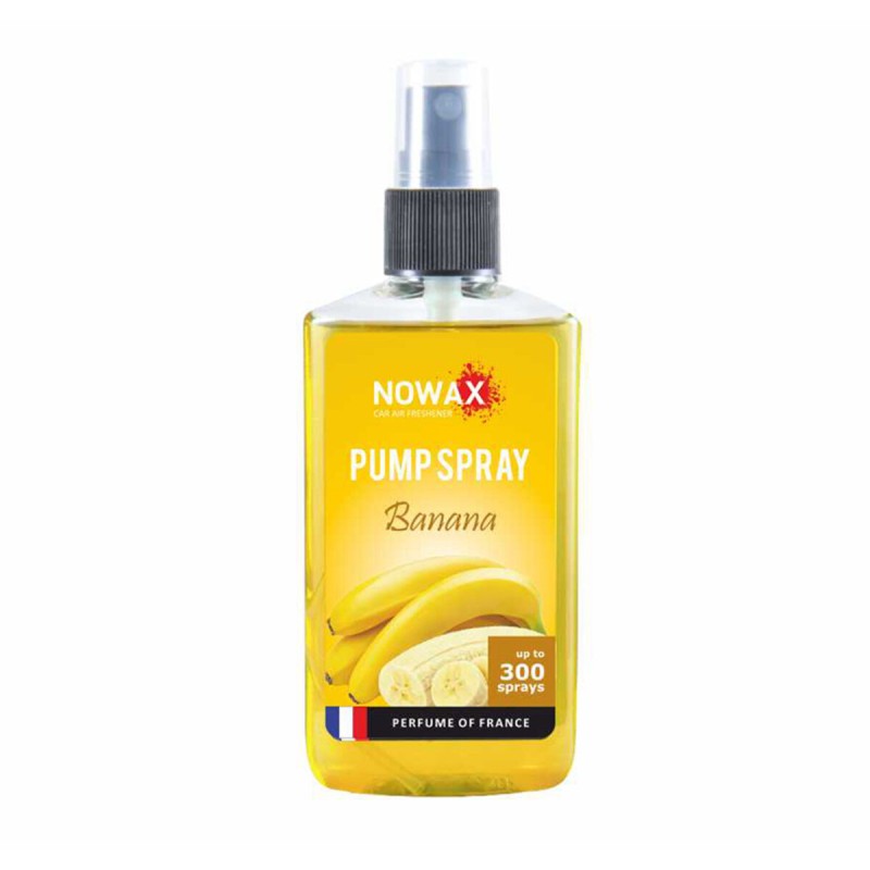 Автомобільний ароматизатор повітря Nowax PUMP SPRAY - Banana 75ml