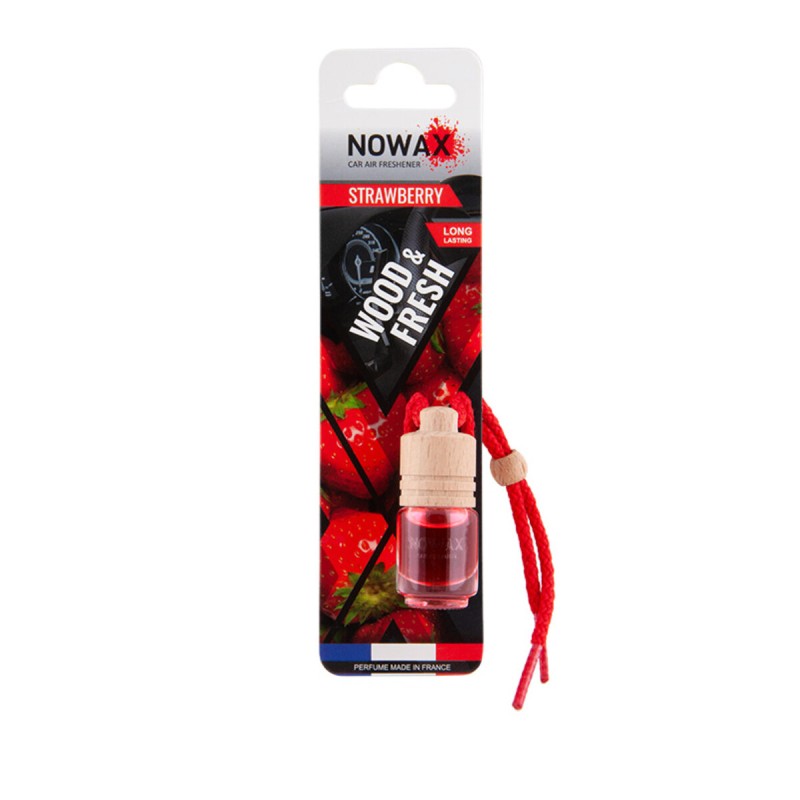 Ароматизатор Nowax Wood&Fresh Strawberry рідкий