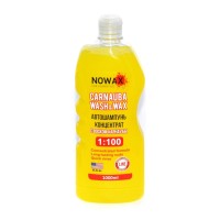 Автошампунь Nowax Carnauba Wash&Wax концентрат 1:100 карнаубський віск, 1л