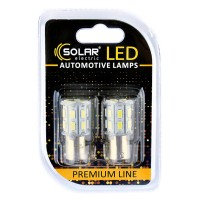 LED автолампа Solar 12V S25 BA15s 20SMD white, 2шт LED автолампа Solar 12V S25 BA15s 20SMD white, 2шт