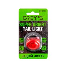 Ліхтарик на велосипед задній Grey's 0,5W LED 3 режими роботи 2XCR2032
