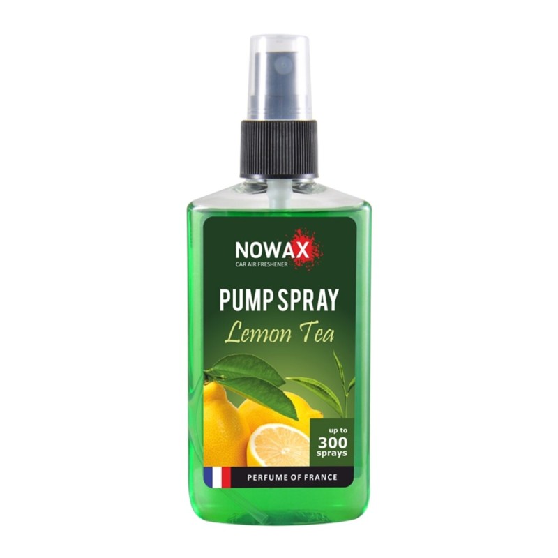 Ароматизатор Nowax Pump Spray Lemon Tea, 75ml з розпилювачем