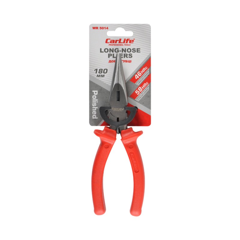 Довгогубці CarLife 180мм WR5014