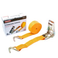 Стяжний ремінь з замком CarLife 3т, 8м