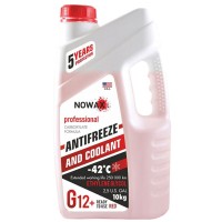 Антифриз NOWAX RED G12+ (червоний) 10кг NX10001