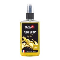 Ароматизатор Nowax Pump Spray Gold, 75ml з розпилювачем