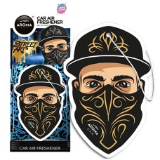 Ароматизатор Aroma Car Cellulose STREET ART - Mask сухий