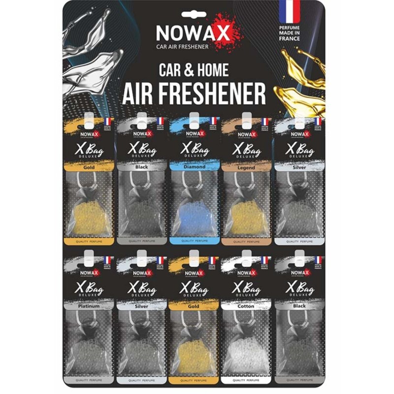 Ароматизатор Nowax X Bag Delux, дисплей 30шт набір