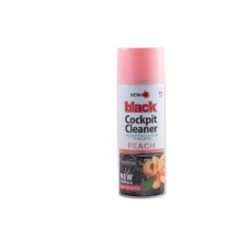 Поліроль для панелі приладів Nowax Cockpit Cleaner Spray Персик, 450мл