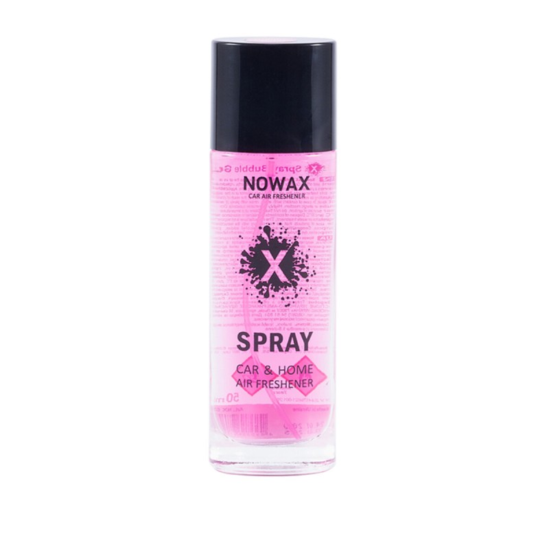 Ароматизатор Nowax X Spray Bubble Gum, 50ml у вигляді спрею