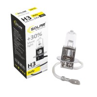 Галогенова лампа Solar H3 24V 100W PK22s Starlight +30% Галогенова лампа Solar H3 24V 100W PK22s Starlight +30%