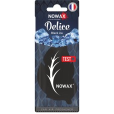 Ароматизатор повітря целюлозний Nowax серія Delice - Black Ice