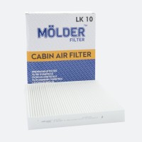 Фільтр салону Molder Filter LK 10 (WP9036, LA120, CU2545)