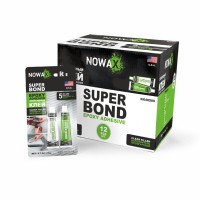 Клей епоксидний двокомпонентний Nowax Super Bond прозорий, 20г