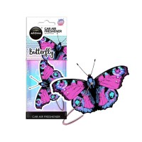 Ароматизатор Aroma Car Cellulose ANIMALS - Butterfly Cherry сухий