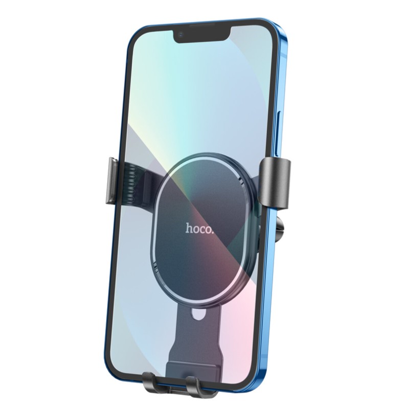Тримач для мобільного HOCO CA56 Plus Armor metal gravity car holder Black