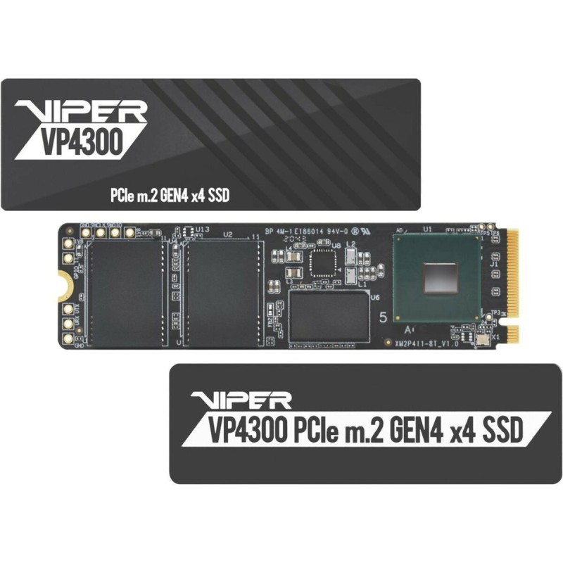 SSD M.2 Patriot Viper VP4300 1TB NVMe 2280 PCIe 3.0 7400/5500 3D TLC