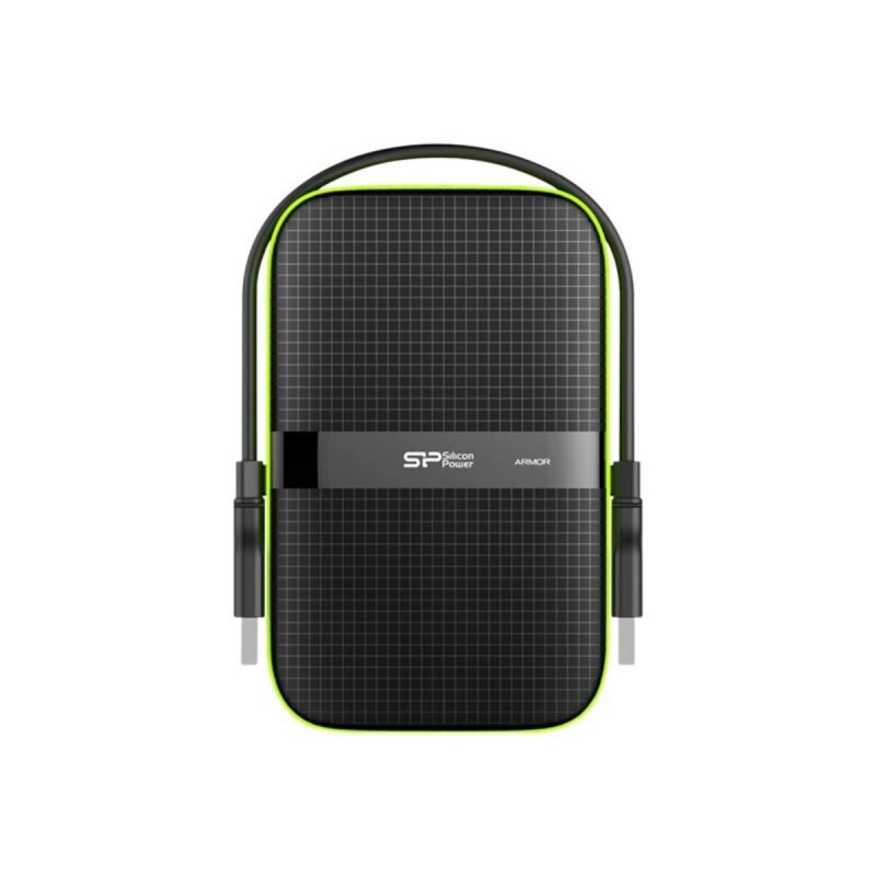 PHD External 2.5'' SiliconPower USB 3.2 Gen. 1 Armor A60 2Tb Black