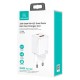МЗП Usams US-CC144 T43 33W Dual Ports GaN Mini Fast 1A+1C Charger (EU) White