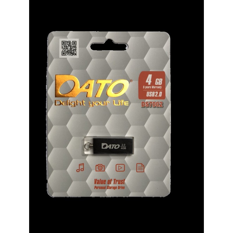 Flash DATO USB 2.0 DS7002 4Gb black