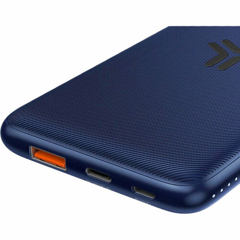 Зовнішній акумулятор Baseus S10 Bracket 10W Wireless Charger Power bank 10000mAh 18W Blue
