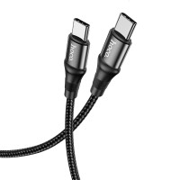 Кабель HOCO X50 Type-C to Type-C Exquisito 100W charging data cable(L=2M) Black