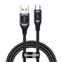 Кабель Baseus Flash Multiple Fast Charge Protocols USB For Type-C 5A 1m Gray