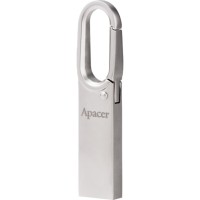 Flash Apacer USB 2.0 AH13E 16Gb Metal silver