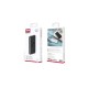 Зовнішній акумулятор XO PR187 fast charge light display PD20W+QC22.5W 10000mAh Black