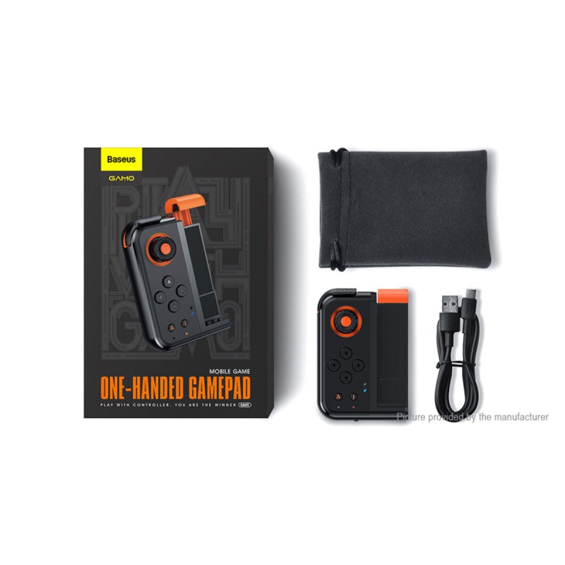 Ігровий контролер Baseus GAMO Mobile Game One-Handed Gamepad Black