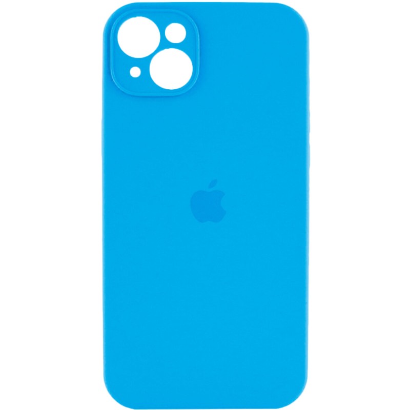 Чохол для смартфона Silicone Full Case AA Camera Protect for Apple iPhone 15 44,Light Blue