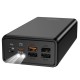Зовнішній акумулятор BOROFONE BJ11A Rider fully compatible power bank(40000mAh) Black