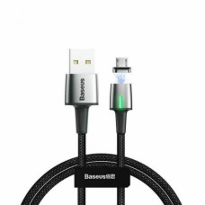 Кабель Baseus Zinc Magnetic Cable USB For Micro 2.4A 1m Black